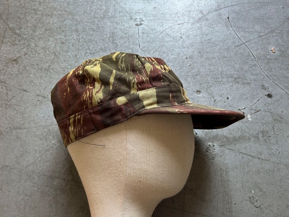 Vintage French Army Military Lizard Camo Pattern … - image 4