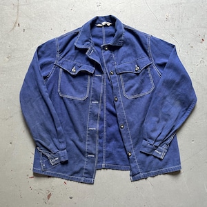 French Cyclist Moleskin Jacket - Etsy