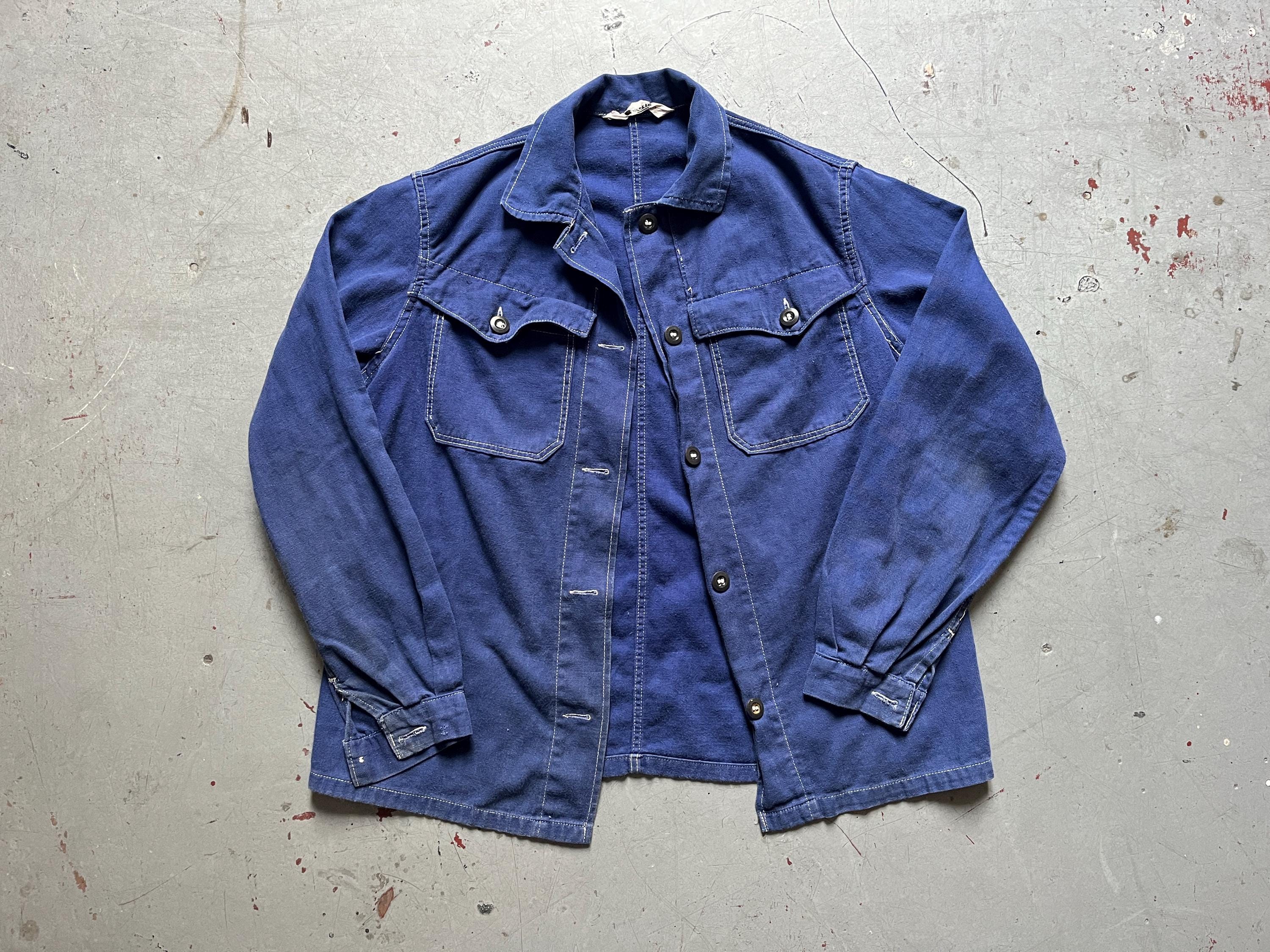 French Cyclist Work Jacket - Etsy