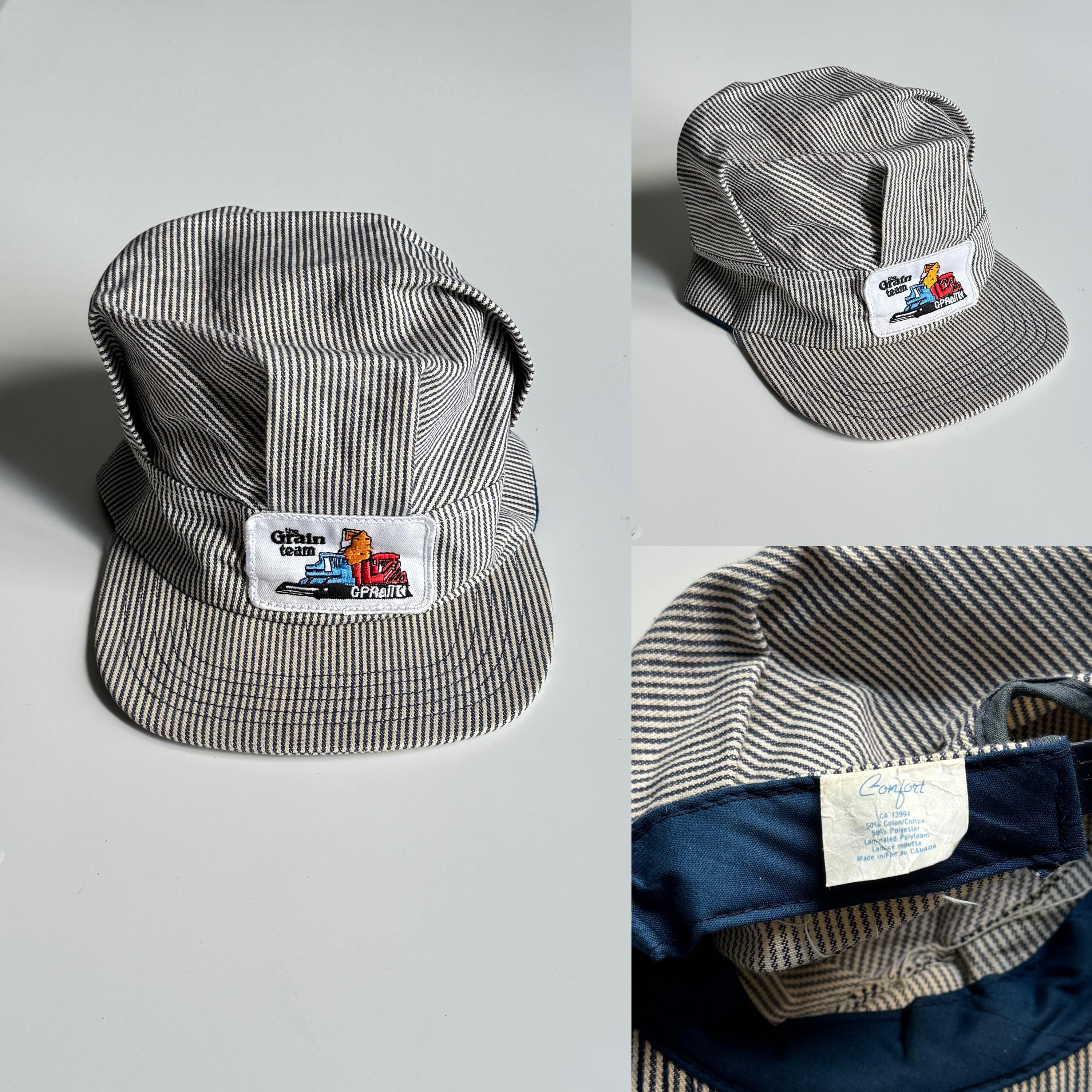Vintage Railroad Cap - Etsy Canada