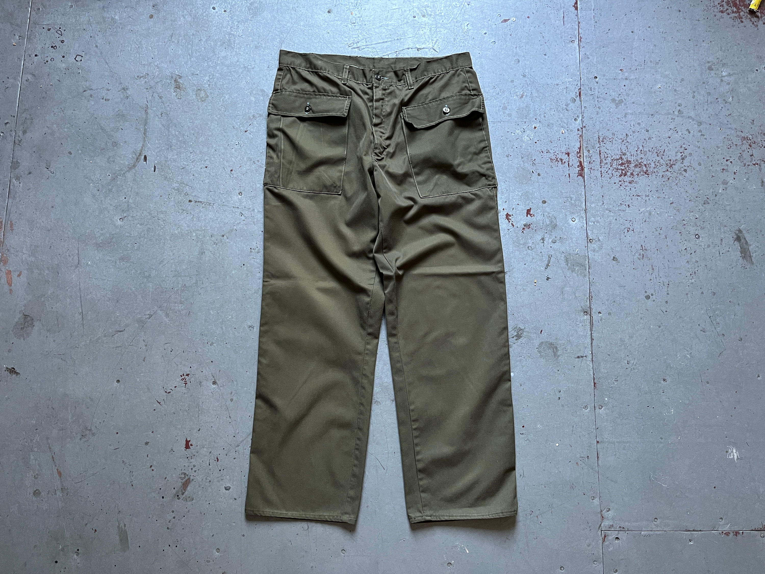 VINTAGE US ARMY UTILITY TROUSERS HBT PANTS 1951 KOREAN WAR