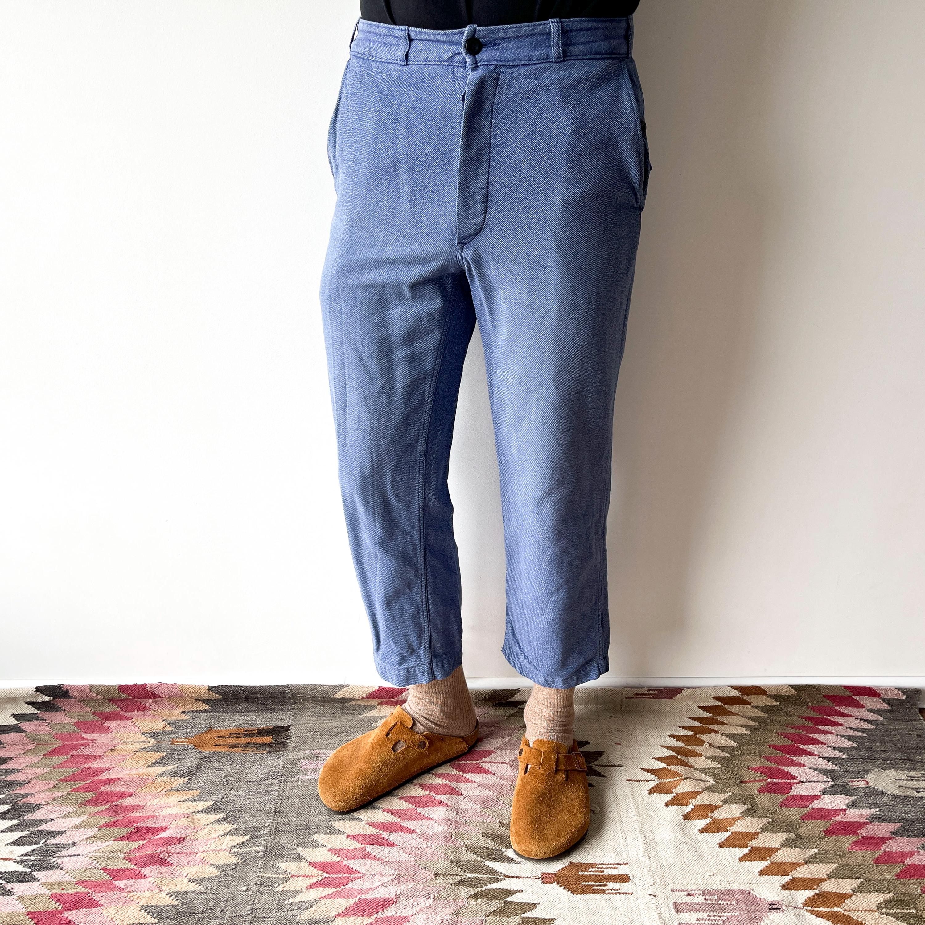 French work wear vintage pants - Etsy 日本