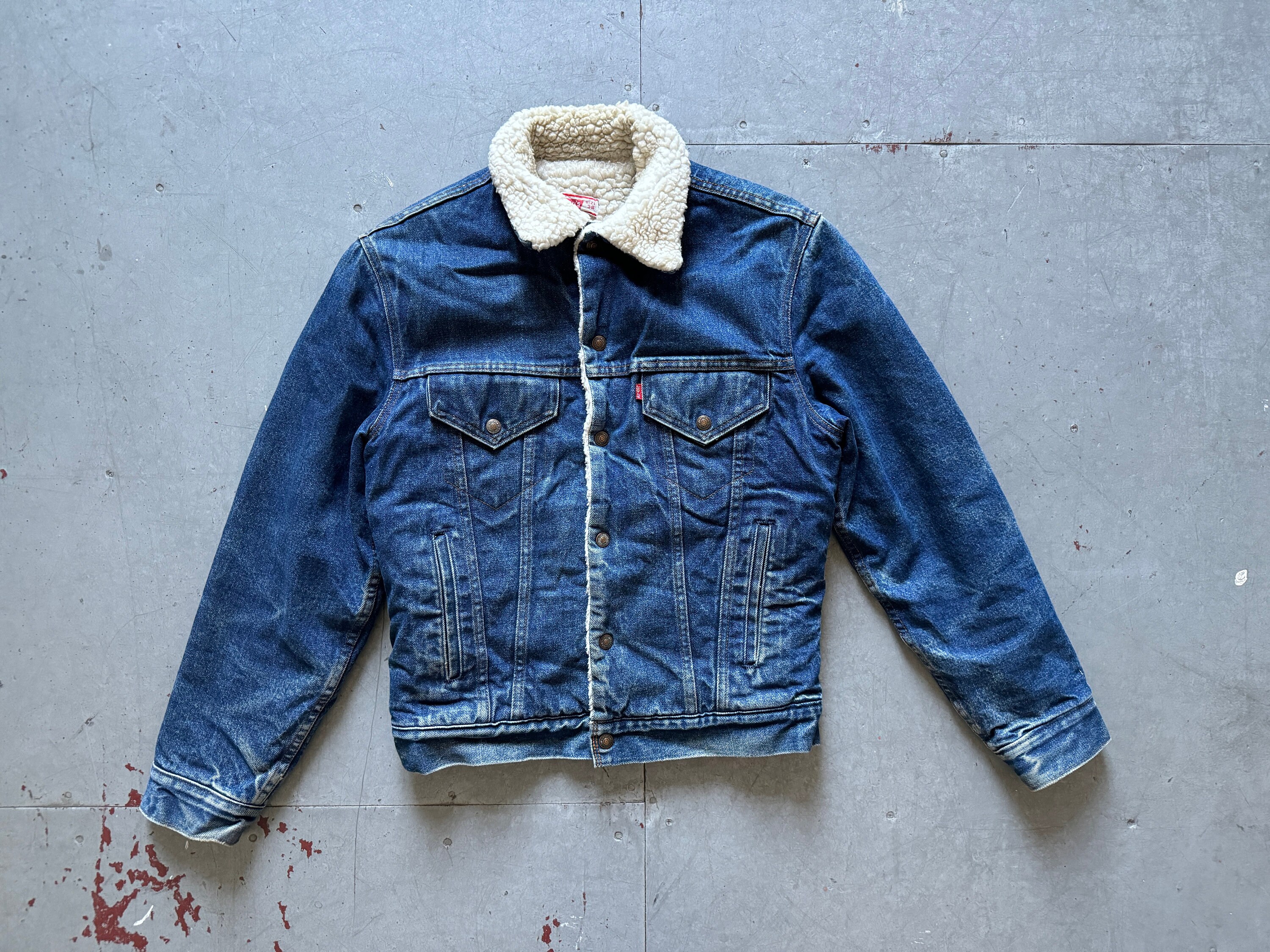 3XL はずかしい grunge military corduroy JKT boa Y2K