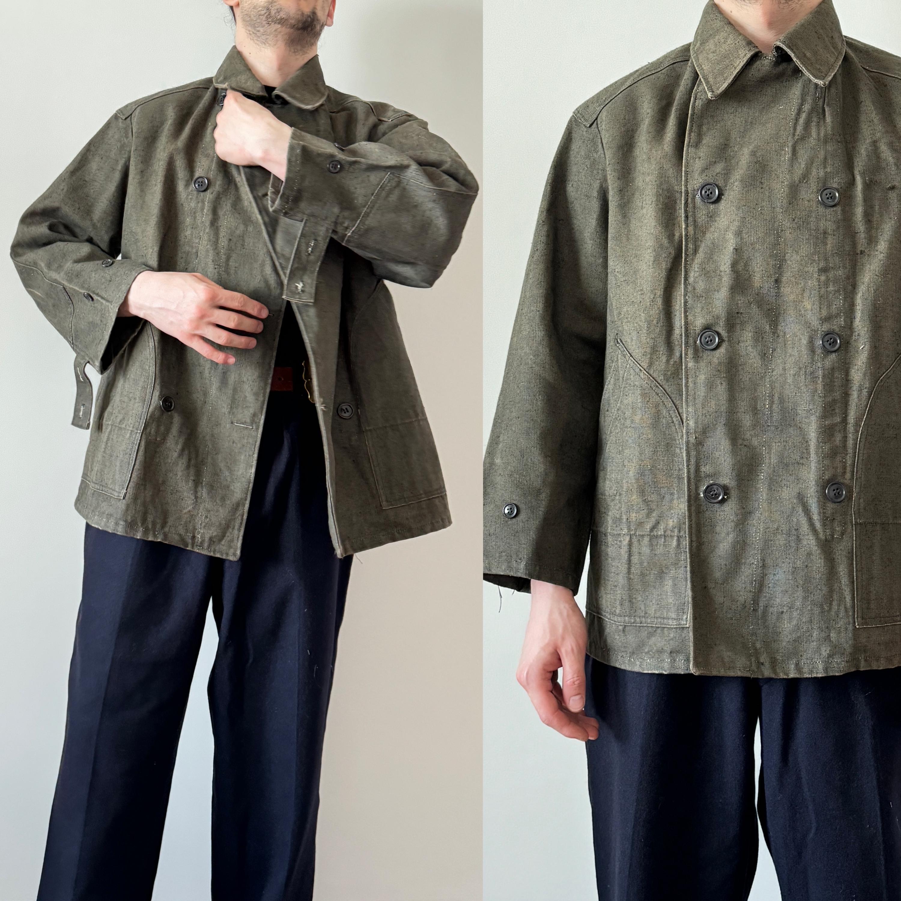 40s French old farmers tailored jacket 【公式通販】 40s French old farmers tailored jacket 【公式通販】