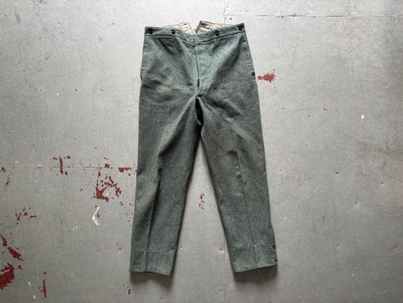 パンツ 50~80s Swiss military denim work pants vintage_clothing_brut_archives