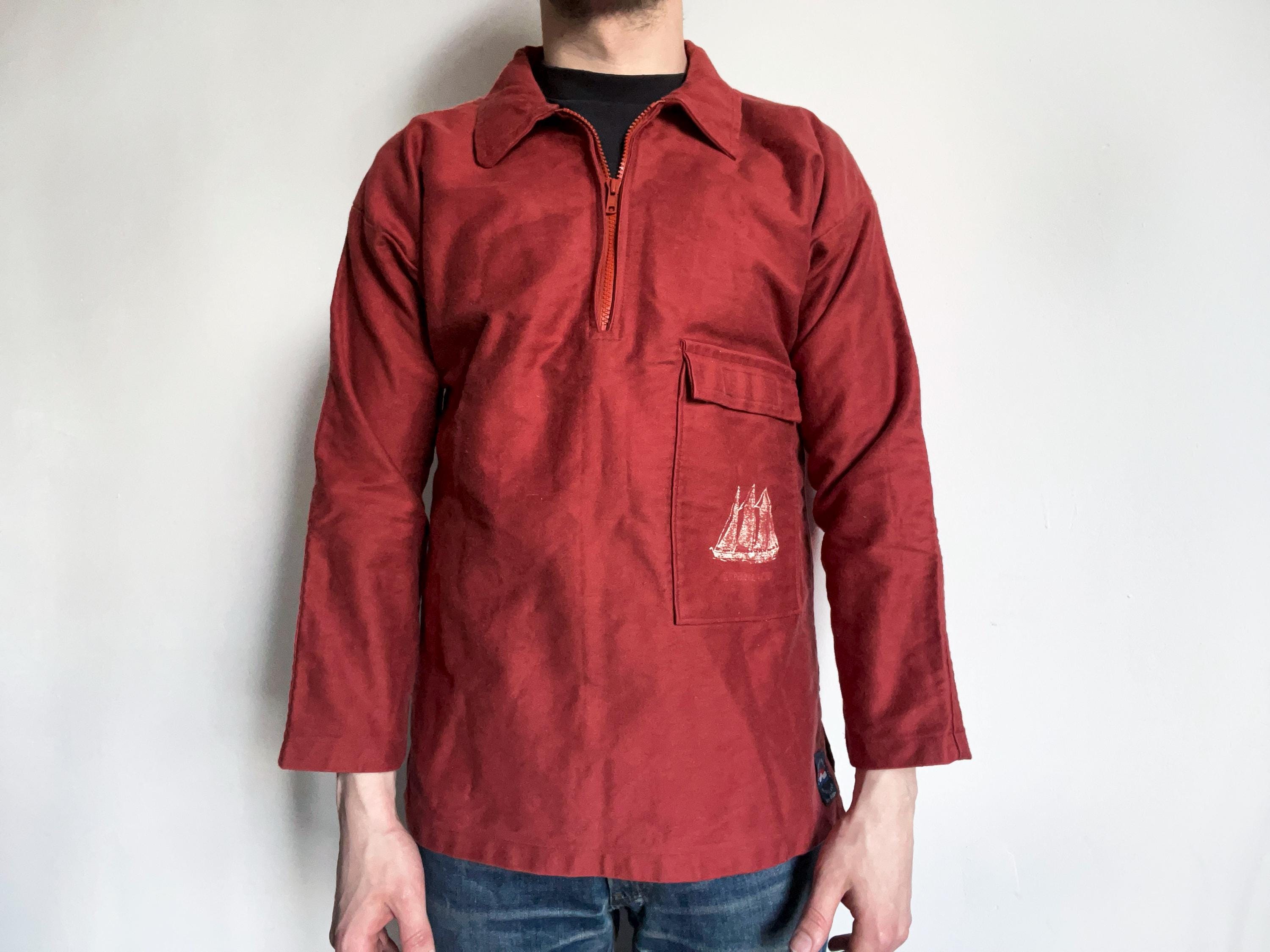 1週間限定 30〜40年代 ダブルブレストワークジャケット、モールスキン