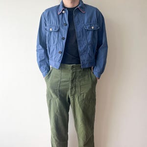Vintage German Herringbone Twill Work Jacket - Etsy
