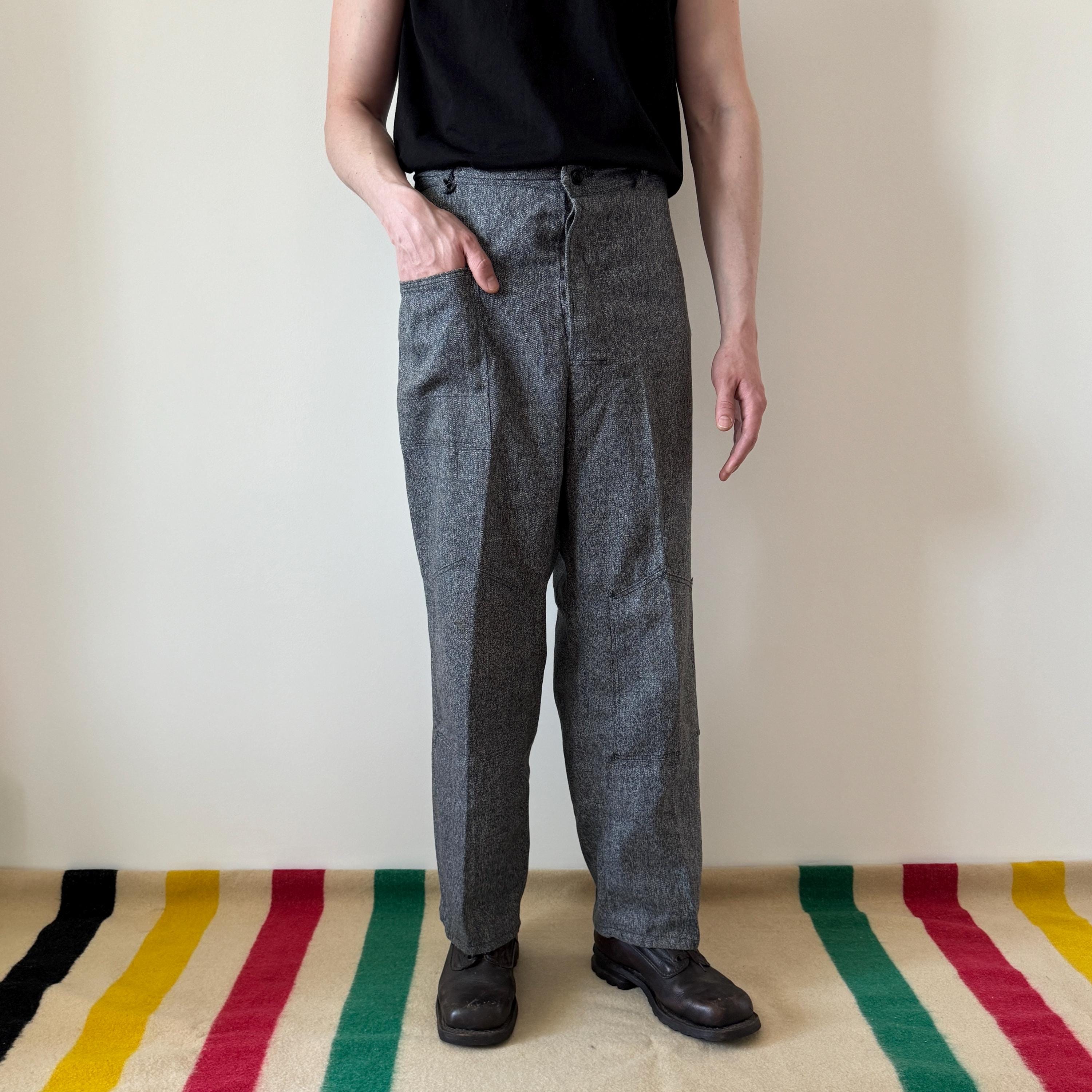 Mens Vintage Prison Pants - Etsy Australia