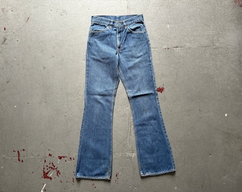 Authentic Vintage 70's NWT Deadstock Levi's 646 0217 Orange