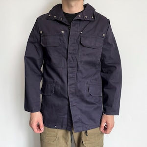 ジャケット・アウター vintage Germany navy coat b German Naval Navy Blue Men's Military WW2 Real Cowhide