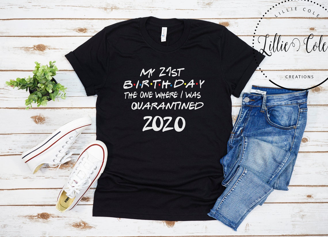Download My 21st Birthday 2020 SVG and PNG Friends theme The one | Etsy