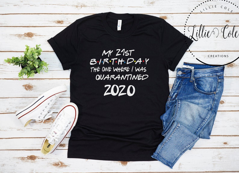 Download My 21st Birthday 2020 SVG and PNG Friends theme The one | Etsy