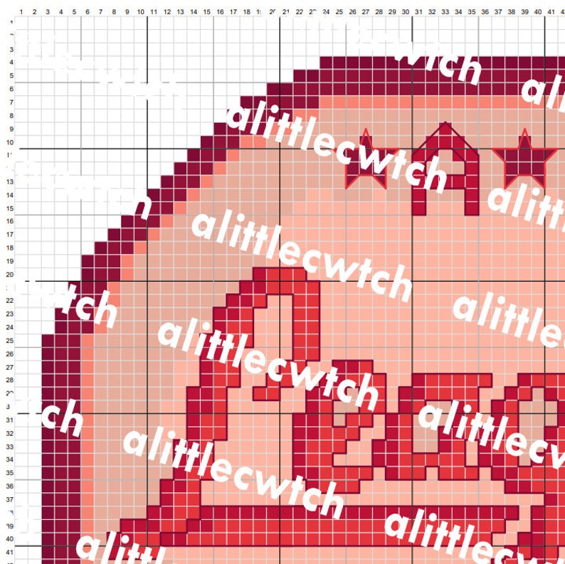 A League of Their Own Patch Cross Stitch Pattern Design PDF INSTANT