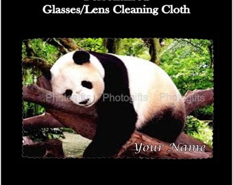 Personalised Wild Animal Lens Cloth