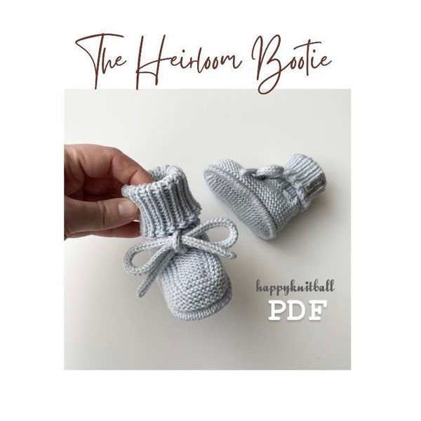Baby Booties Knitting Pattern, Baby Booties Pattern, Cable Knit Baby Booties Pattern, Baby Crib Shoes Knitting Pattern, Baby Booties PDF