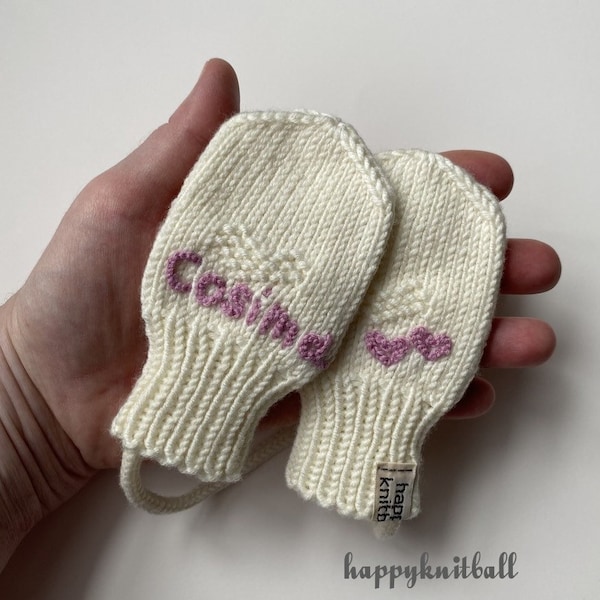 Thumbless Mittens Etsy