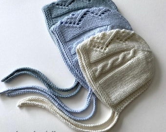 HOLIDAY CABLEKNIT BABY BONNET Ravelry: Cable Baby Bonnet pattern by Lara Simonson