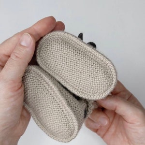 Cable Knit Baby Booties Pattern: PDF Knitting Pattern (Newborn to 12 Months) image 7