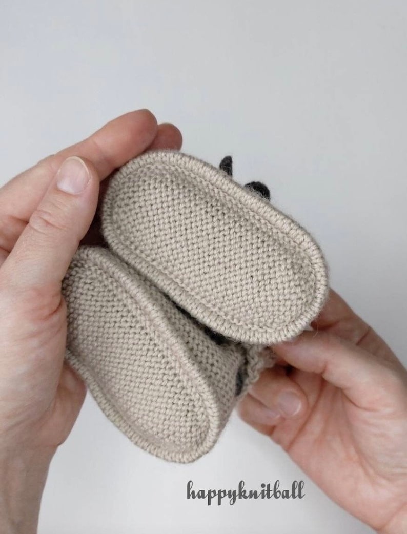 Cable Knit Baby Booties Pattern: PDF Knitting Pattern (Newborn to 12 Months) image 7
