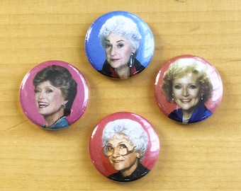 Golden Girls 25mm Buttons