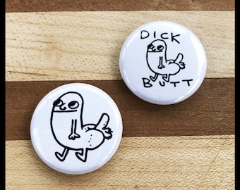 DickButt Button Set