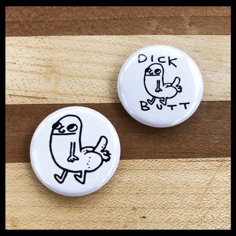 DickButt Button Set image 1