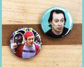 Steve Buscemi Button Set