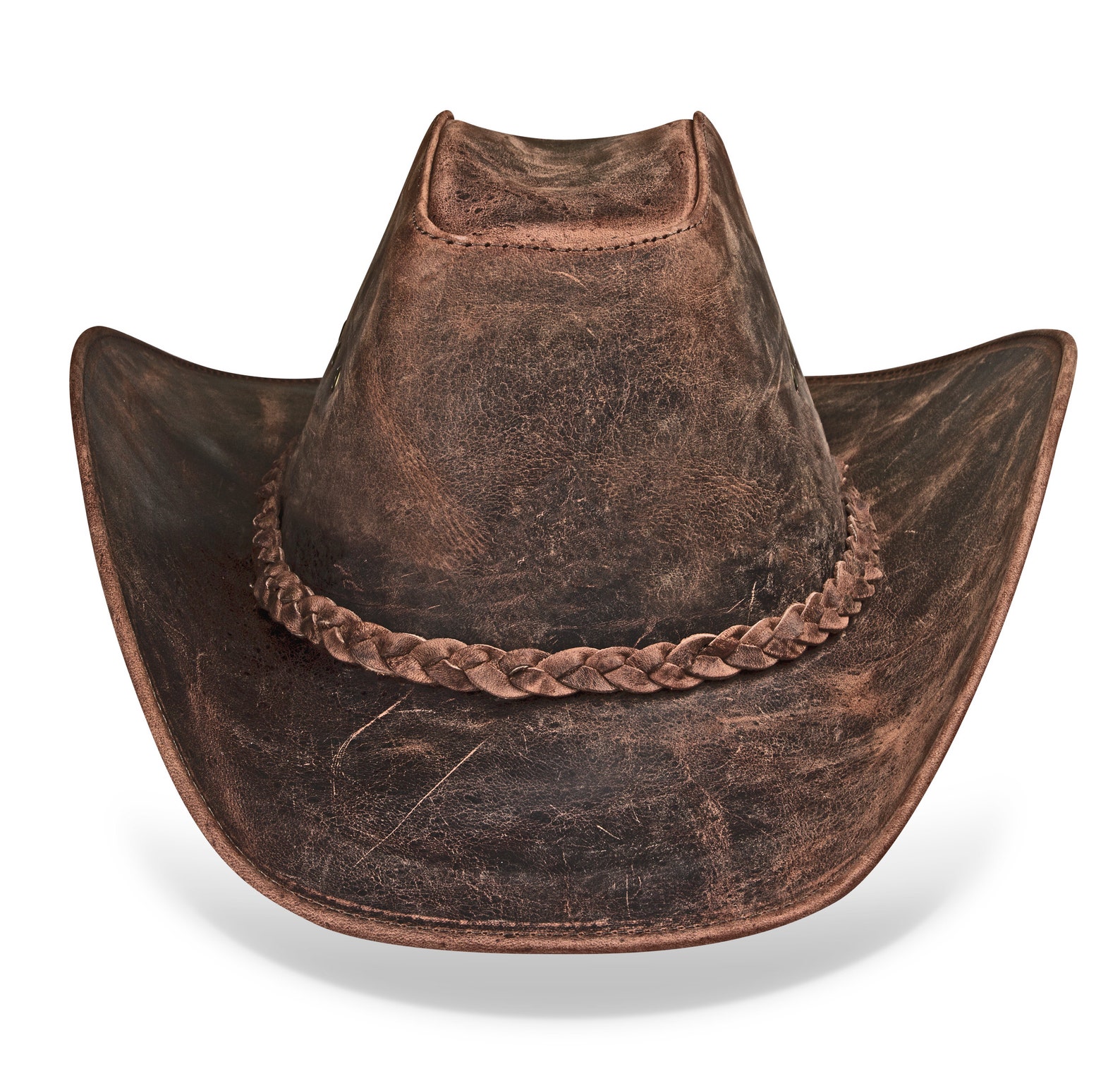 Leather Cowboy Hat Western Hat Cowboy Hats for Men Vintage Etsy