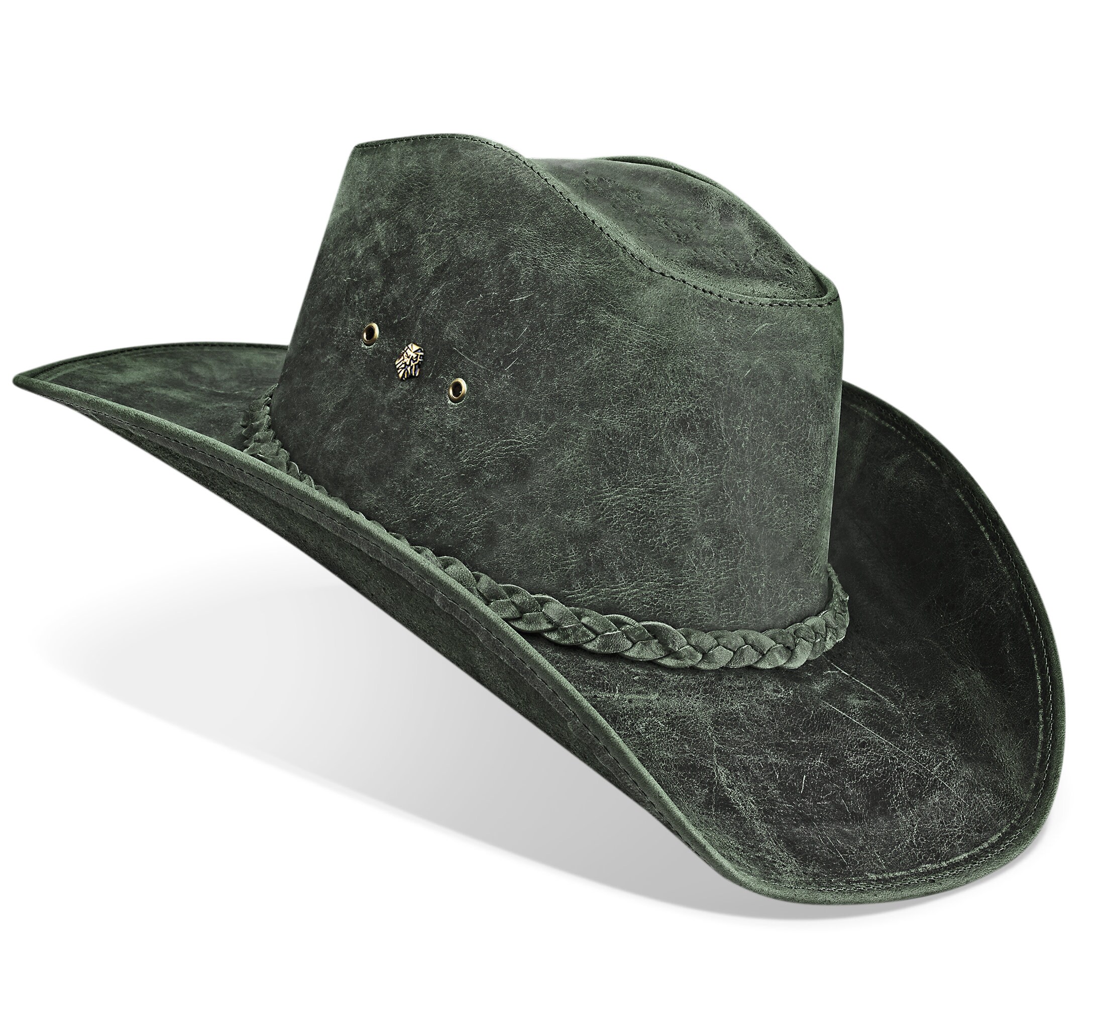 Leather Cowboy Hat, Western Hat, Cowboy Hats for Men, Vintage