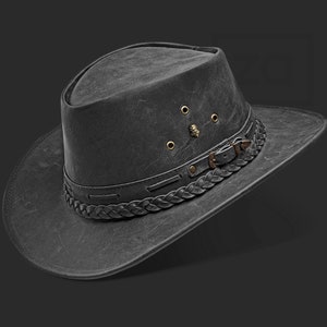 Vintage Oilskin Hat -  Australia