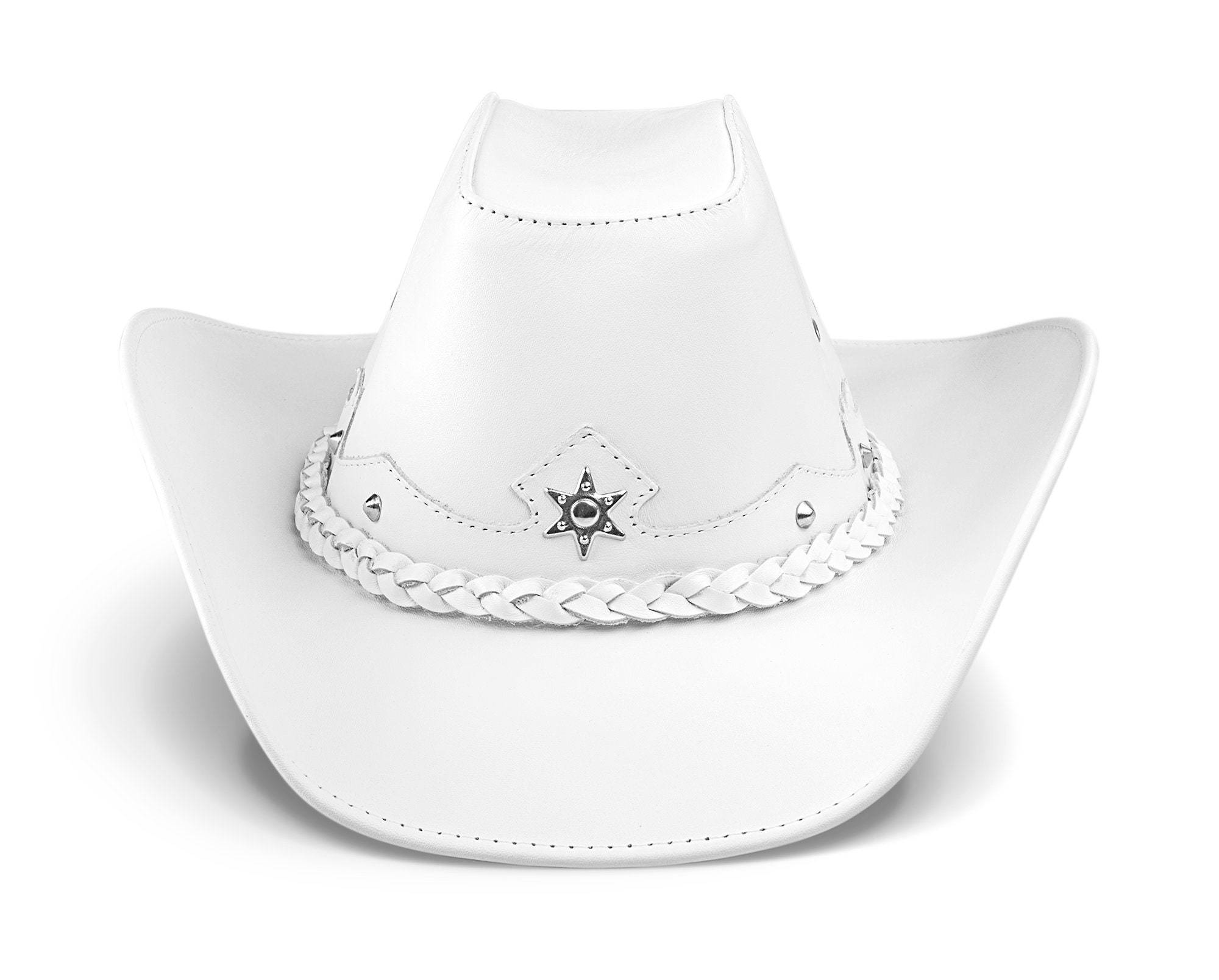 8851 Womens Western Cowboy Cowgirl Hats With Belt Buckle White Cowboy Hat White Hats Cowgirl for Women for sale | eBay main image 2