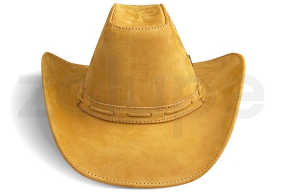 Onschuldig bevind zich comfort Mens Cowboy Hat Western Echte Lederen Hoeden Texas Hat | Etsy België
