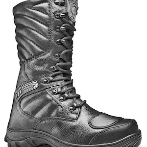 Military Boots, Tactical, Combat, Airsoft, Outdoor, Mens, Womens, Special Forces, Black Strong, Army, Black Leather, Lace Up, Handcrafted