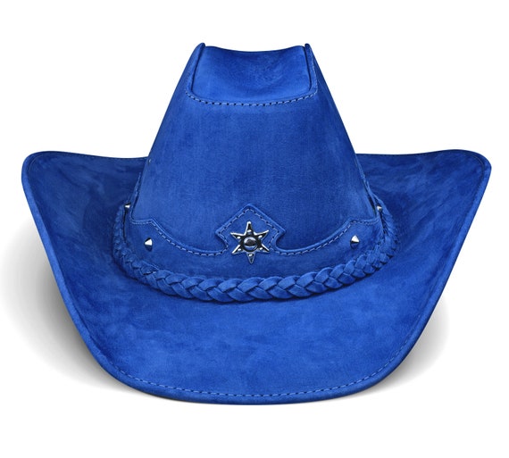 Opblazen Tussen Soms soms Mens Cowboy Hat Western Genuine Leather Hats Texas Hat - Etsy België