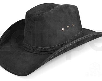 Genuine Leather Cowboy Hat: Australian Bush, Texas Style