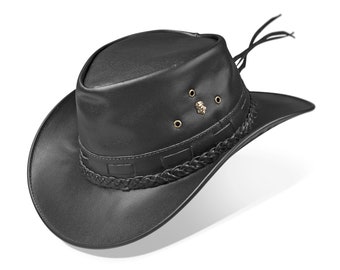 Sombrero de vaquero, sombrero occidental, sombrero de cuero de vaquero, sombrero de pescador, sombrero de ranchero, sombrero de interior, sombrero australiano, sombrero triturable, sombrero de pesca para hombres