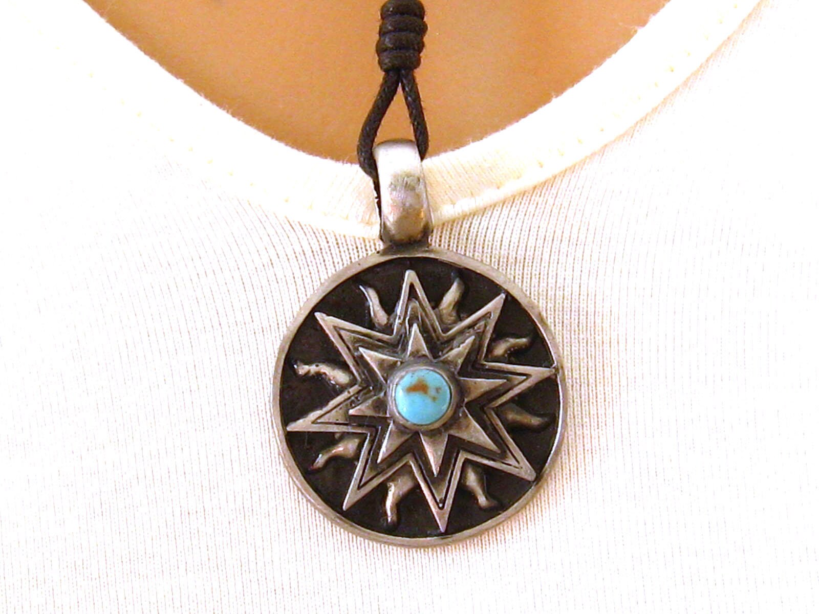 Forever Around The Sun Necklace in Turquoise main image 1