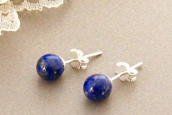 sterling silver sapphire necklace