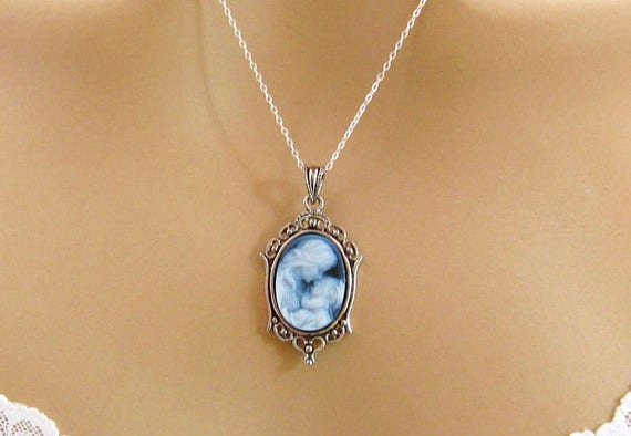 Mother Child Necklace And Baby Real Cameo - Real Cameo Pendant Mother Child Necklace And Baby Real Cameo - Real Cameo Pendant