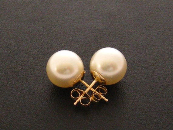 Snowball Freshwater Pearl Earrings | Ecksand