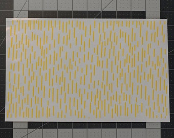 Strichtarn Camo High Heat Vinyl Schablonen Kit - 2x 11 "x6" Bögen Langlebig, einfach zu bedienen und hitzebeständig, AVery Stencil Vinyl, Cerakote Schablone