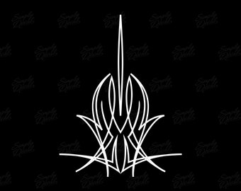 Classic Hot Rod Pinstripe Vinyl Decal - Authentic Look for Your Ride - Car Window Decal, Laptop Sticker, Tumbler Decal, Decal for Cup