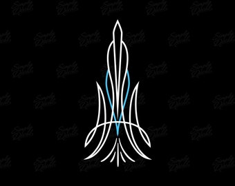 Classic Hot Rod Pinstripe Vinyl Decal - Authentic Look for Your Ride - Car Window Decal, Laptop Sticker, Tumbler Decal, Decal for Cup