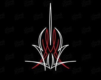 Classic Hot Rod Pinstripe Vinyl Decal - Authentic Look for Your Ride - Car Window Decal, Laptop Sticker, Tumbler Decal, Decal for Cup