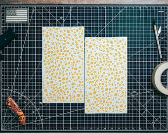 Safari Print High Heat Vinyl Stencil Kit - 2x 11"x6" Sheets Durable Easy to Use and Heat Resistant, Avery Stencil Vinyl, Cerakote Stencil