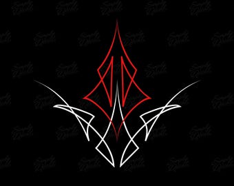 Classic Hot Rod Pinstripe Vinyl Decal - Authentic Look for Your Ride - Car Window Decal, Laptop Sticker, Tumbler Decal, Decal for Cup