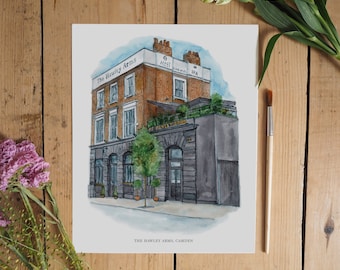 The Hawley Arms, Camden Personalised Print