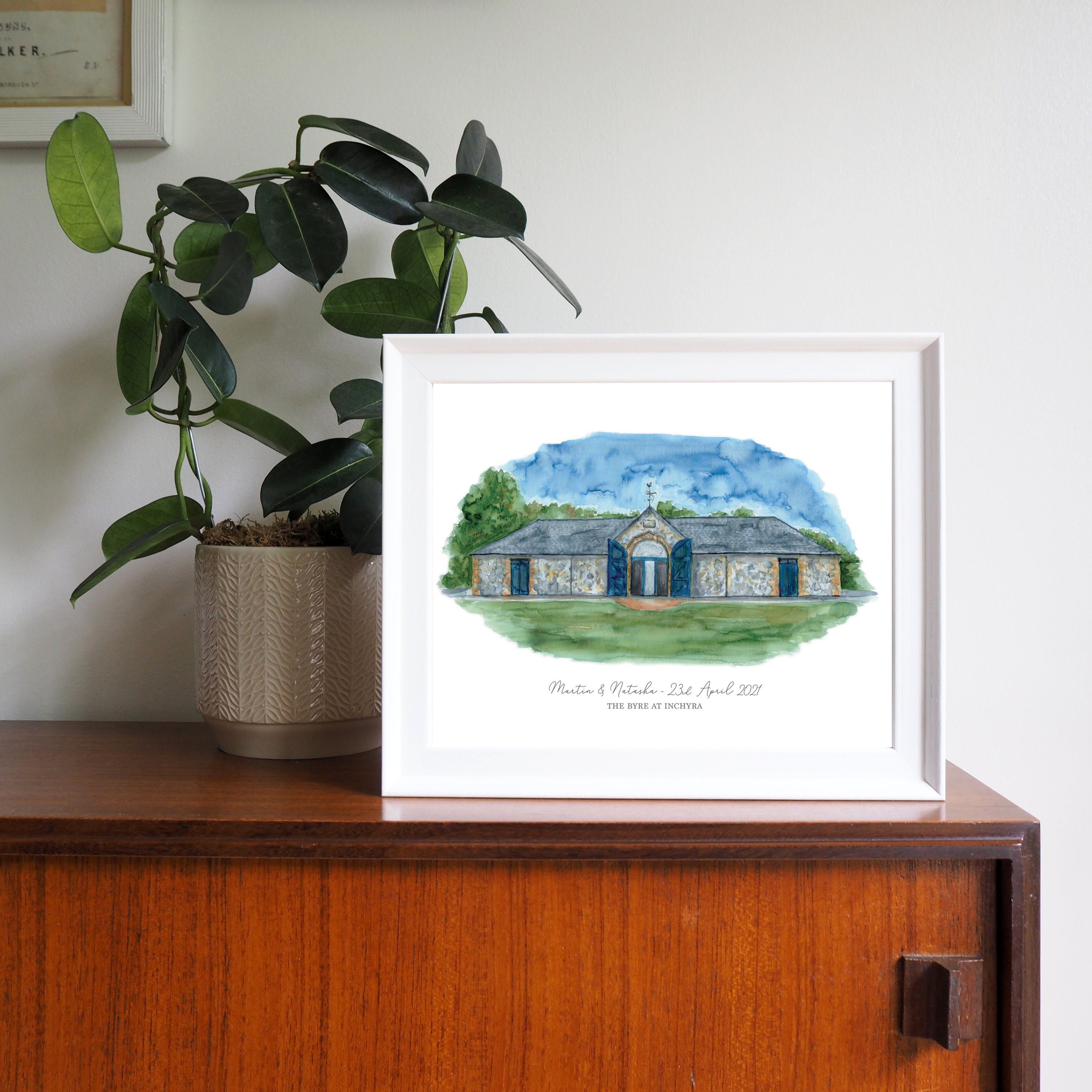 Impresión personalizada del Byre at Inchyra Wedding Venue - Etsy México, image size:2999x3000