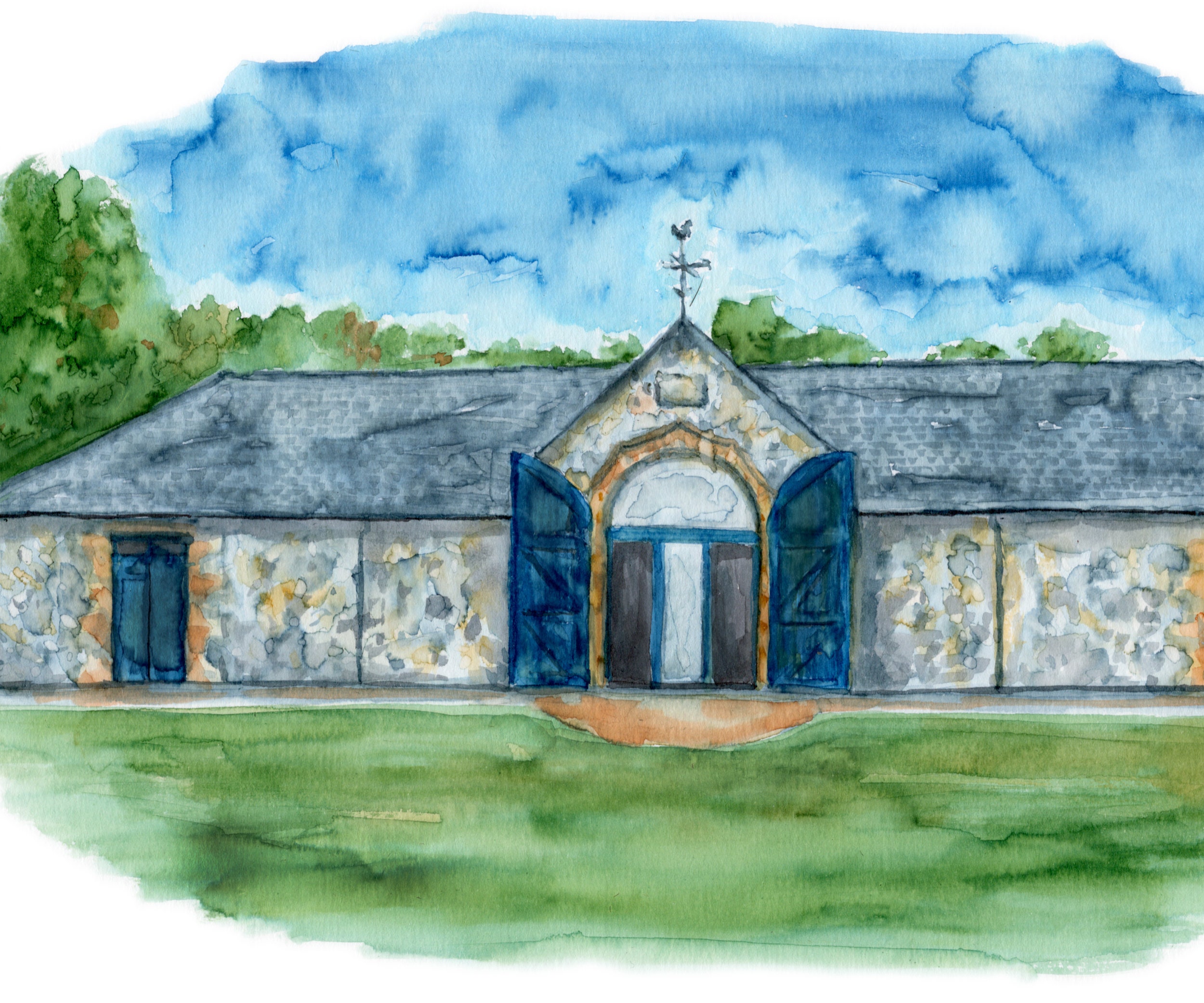 Impresión personalizada del Byre at Inchyra Wedding Venue - Etsy México, image size:2500x2083