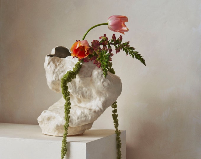 Aimee Song Creator Collab | Contemporary Sculptural Vase | Abstract Art Home Decor | Norva